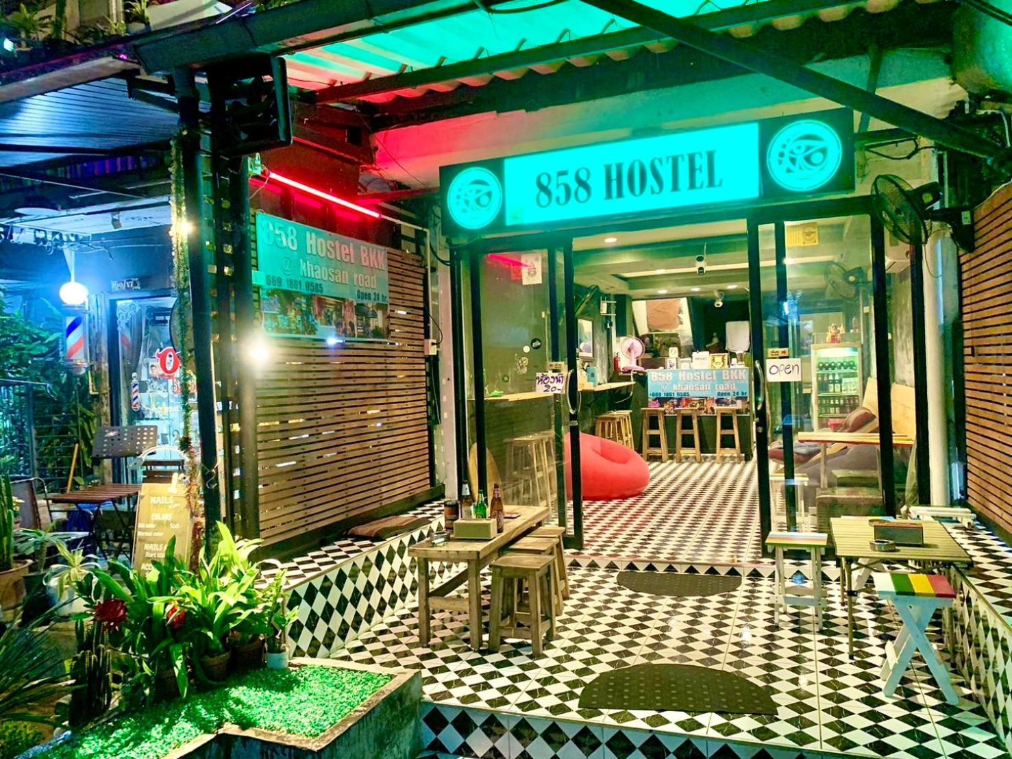 858Hostel Bkk In Khaosan Road Bangkok Ngoại thất bức ảnh